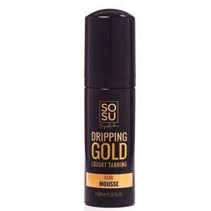 SOSU Dripping Gold Luxury Tanning Mousse - Dark 150ml NEW